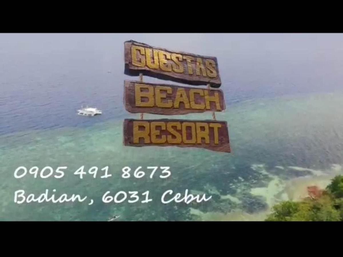Cuestas Beach Resort And Restaurant Badian Dış mekan fotoğraf