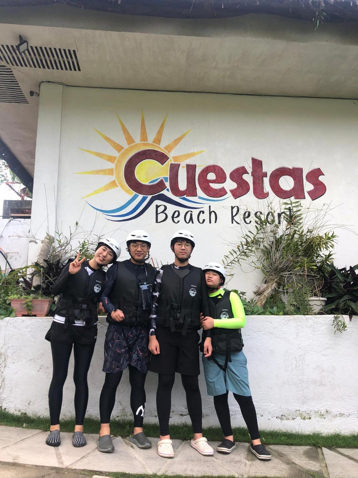Cuestas Beach Resort And Restaurant Badian Dış mekan fotoğraf